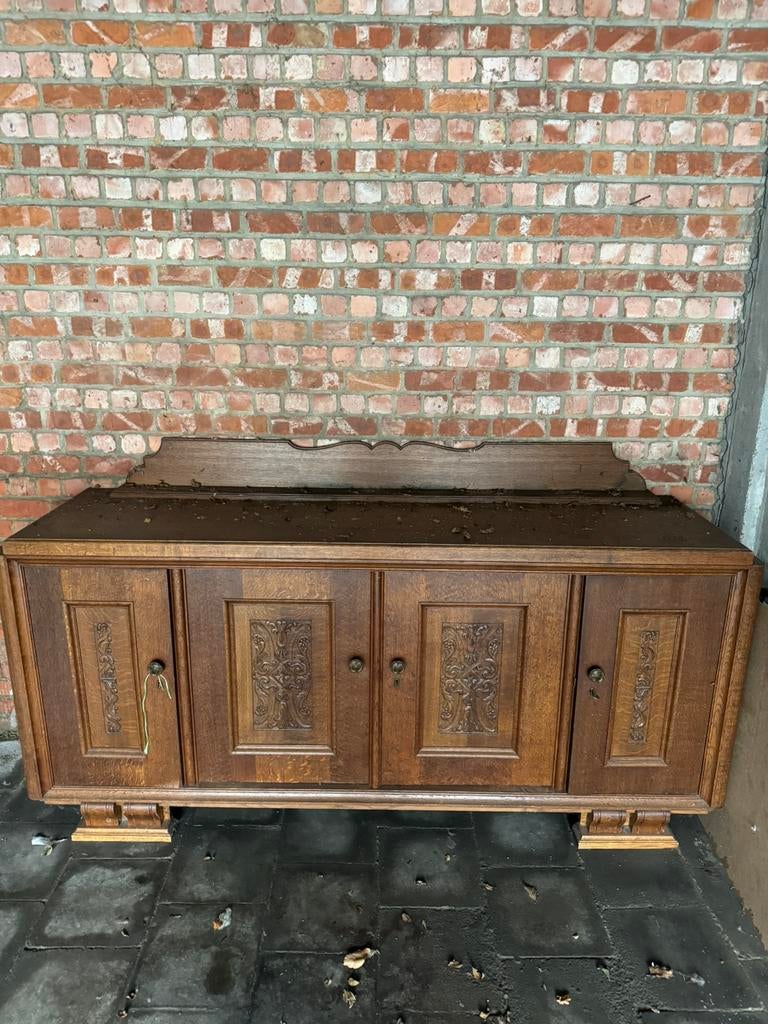 Dressoir kast, Ophalen