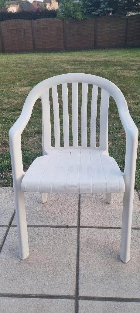 Hoogwaardige tuinstoelen van Grosfillex, Ophalen, Zo goed als nieuw, Plastic, Stapelbaar