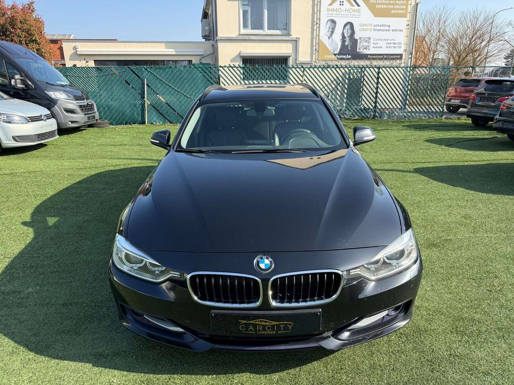 BMW 3 Serie 320 Touring Sport EditionAUTOMAATEURO 6B, Auto's, BMW, Automaat, 4 cilinders, Zwart, Bedrijf