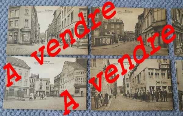 Lot de 8 cartes postales anciennes de Hodimont - Verviers, Ophalen of Verzenden, Ongelopen, Luik