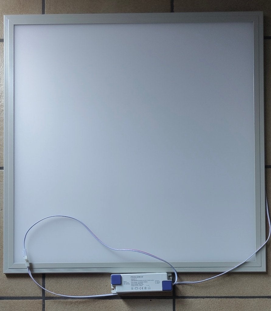 4x LED panel 60x60 3000K 42W 4200Lm NIEUW!, Ophalen, Nieuw, Minder dan 50 watt, Armatuur