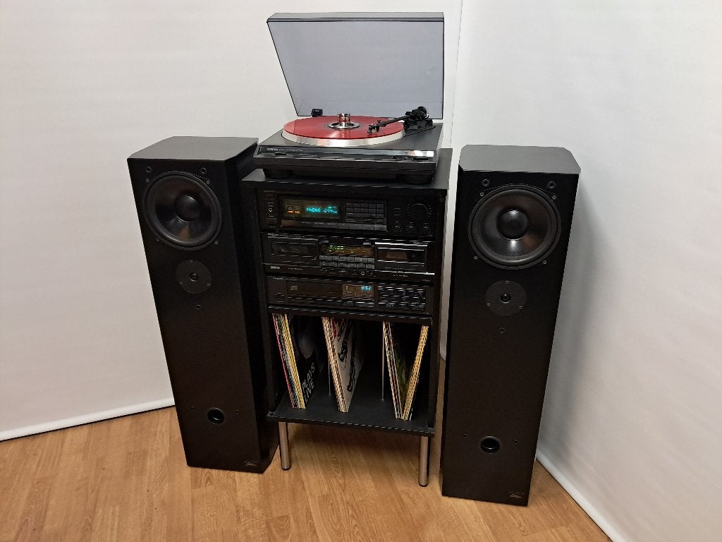 Onkyo Vintage stereo-set from the 80's, Enlèvement, Haut-parleurs, Composants en vrac