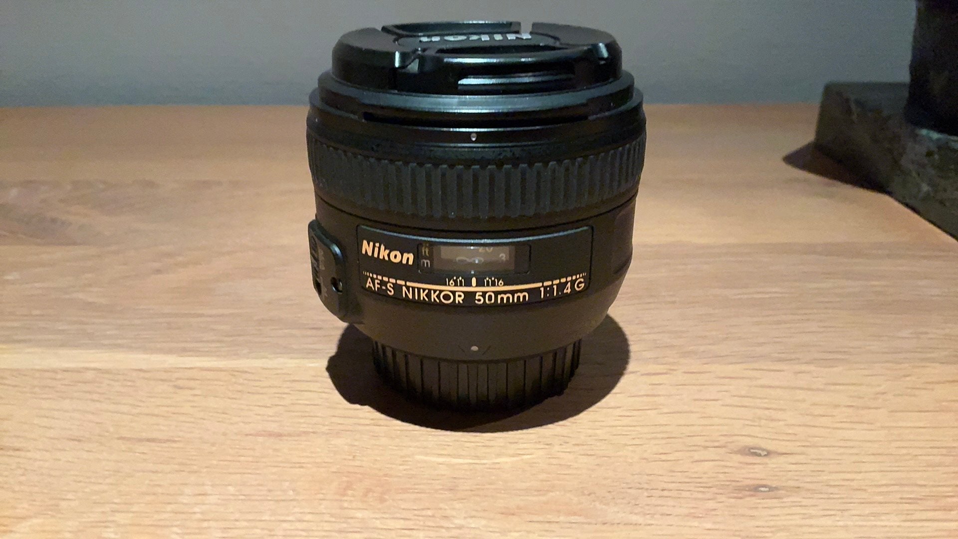 Nikon Lens AF-S Nikkor 50mm 1:1.4 G, Nikon, Autofocus, Ophalen of Verzenden, Zo goed als nieuw