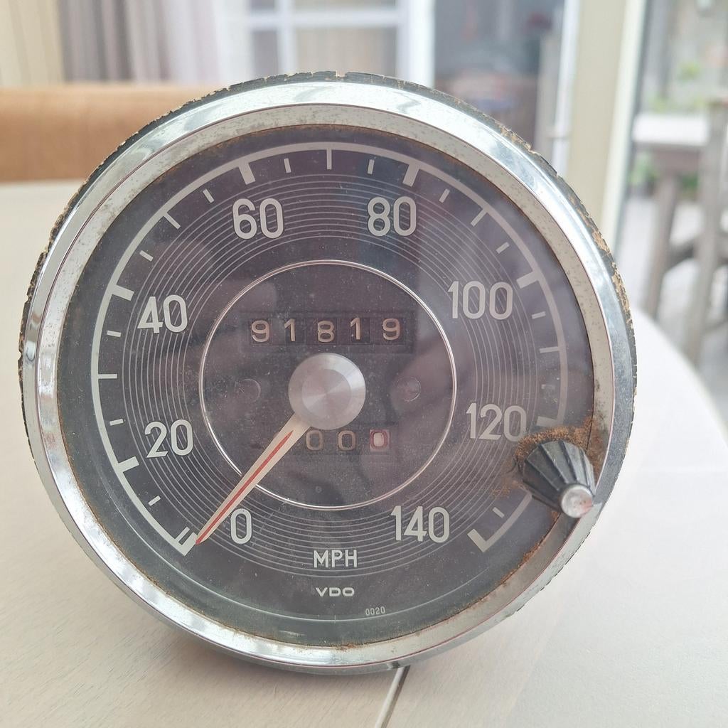 Mijlenteller voor Mercedes W 113 of Pagode, Auto-onderdelen, Ophalen