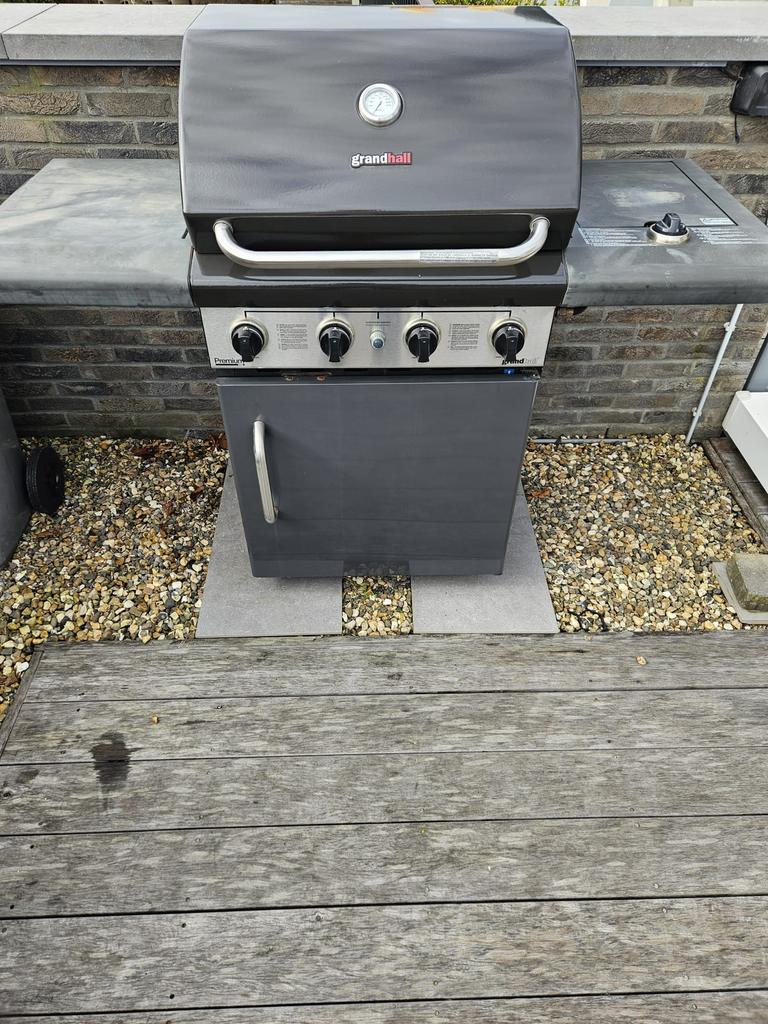 Grandhall gasbarbecue, Tuin en Terras, Gasbarbecues, Ophalen, Gebruikt