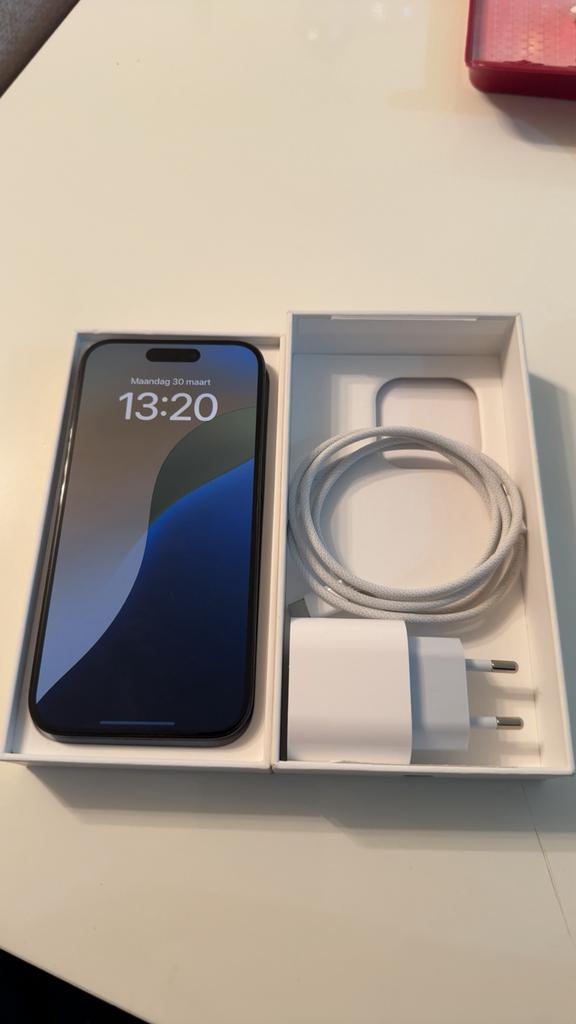 Iphone 15 pro 128gb, Télécoms, Téléphonie mobile | Apple iPhone, 128 GB, Comme neuf, Enlèvement, Sans abonnement