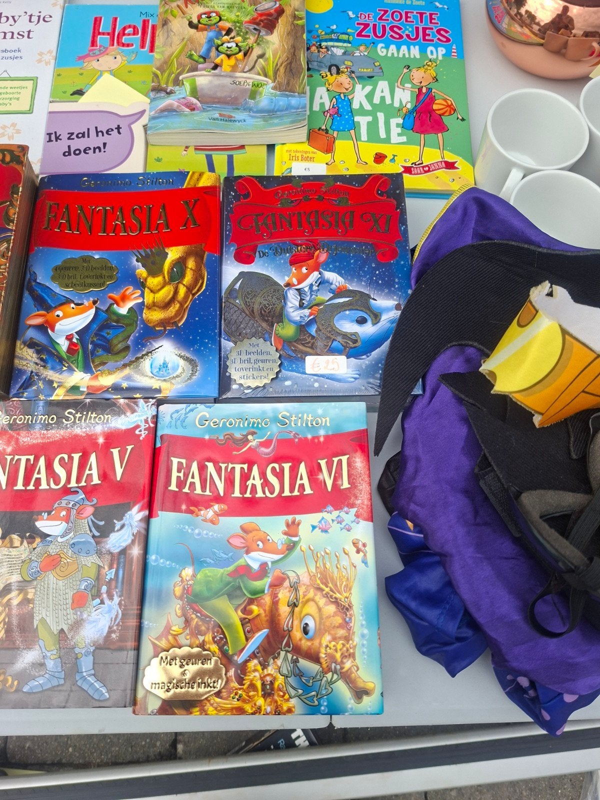 Geronimo Stilton, Ophalen