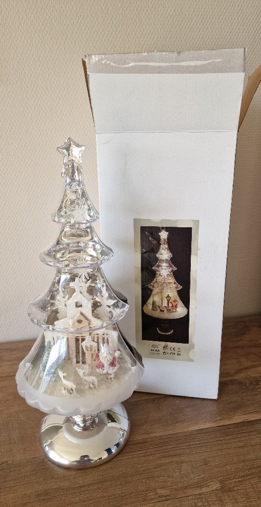 Kerstdecoratie met verlichting, Ophalen, Gebruikt