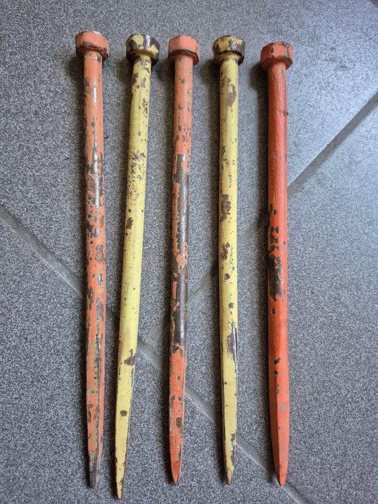 Petits piquets de fixation très résistants, Enlèvement ou Envoi, Utilisé, Métal