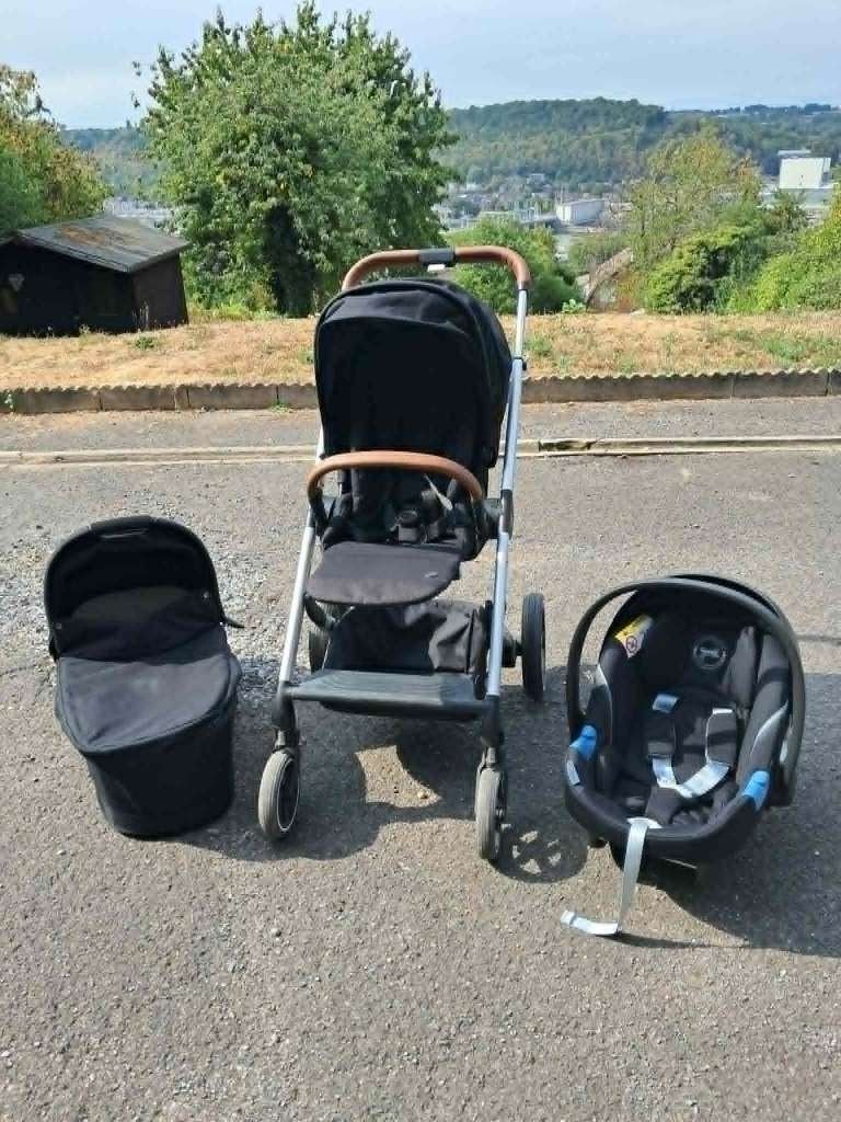 Trio Balios S Lux, Enfants & Bébés, Avec siège auto, Autres marques, Poussette combi, Comme neuf