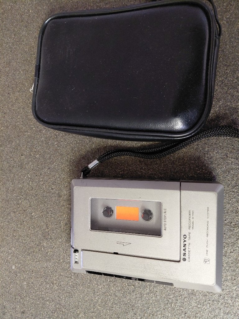sanyo casette recorder, TV, Hi-fi & Vidéo, Decks cassettes, Enlèvement ou Envoi