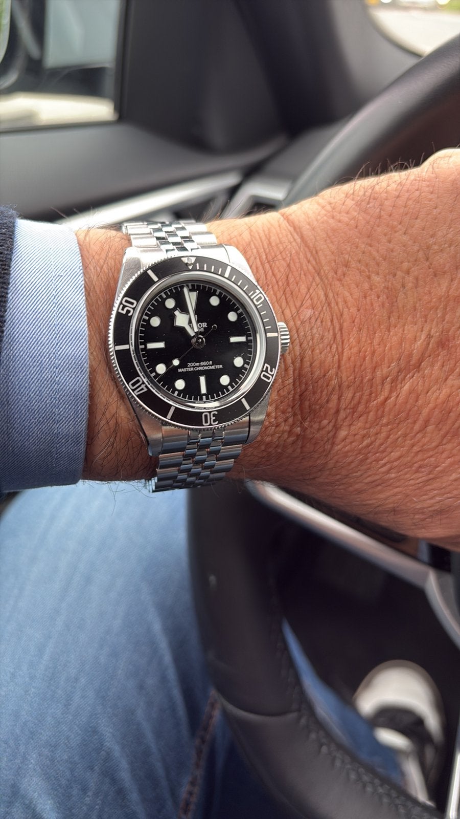 TUDOR BB monochrome  8/2025, Handtassen en Accessoires, Horloges | Heren, Ophalen, Zo goed als nieuw, Polshorloge