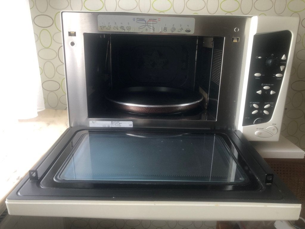 miocrogolfoven, Ophalen, Gebruikt, Microgolfoven, Oven