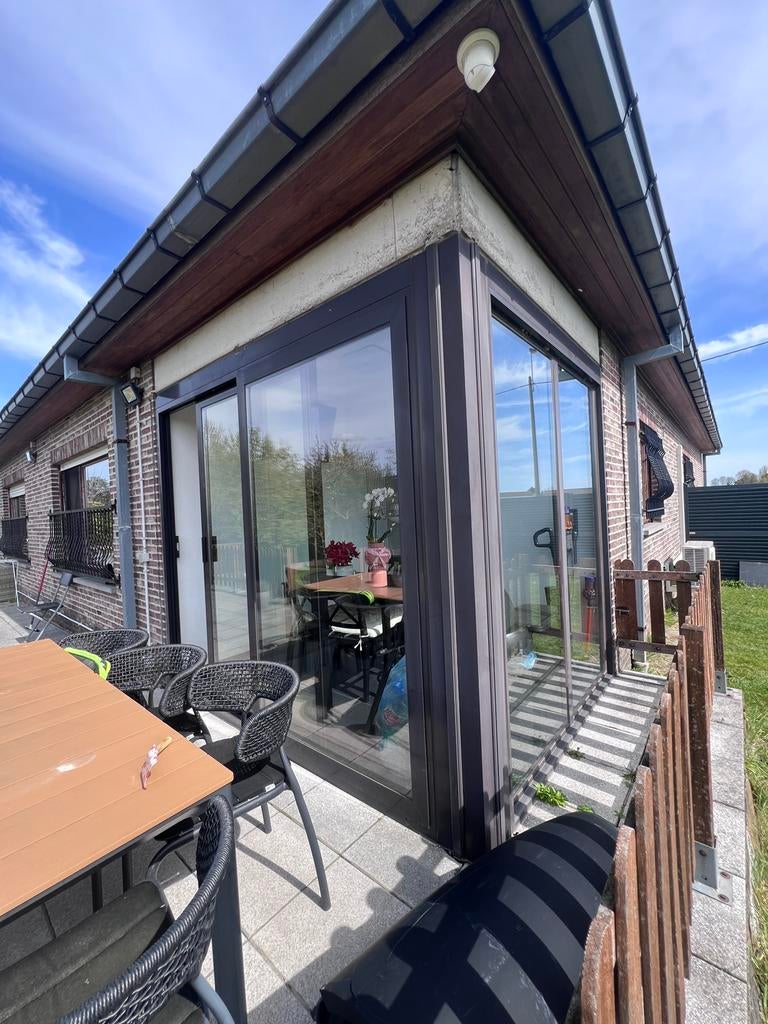 Porte veranda double vitrage, Double vitrage, 160 cm ou plus, 160 cm ou plus, Enlèvement