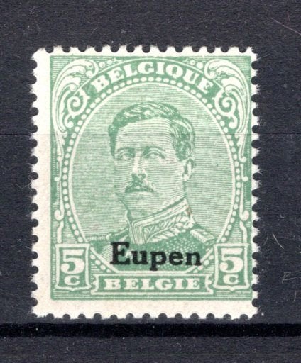OC87A MNH 1920 - Timbres de type II avec impression d'Eupen, Envoi, Non oblitéré, Neuf