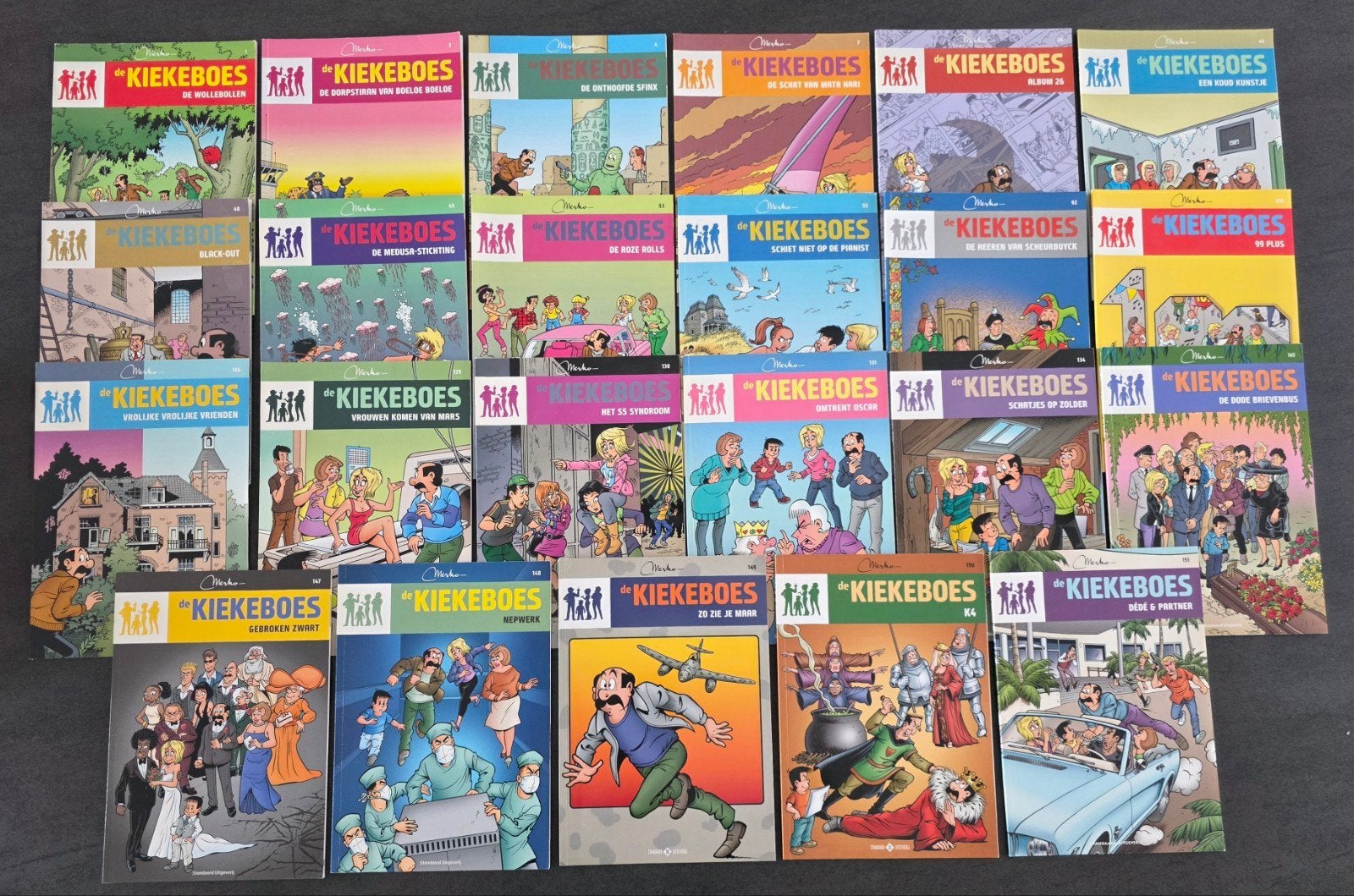 Strips: De Kiekeboes.   Standaard Uitgeverij, Enlèvement ou Envoi, Comme neuf