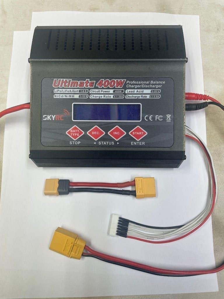 SKYRC lader  400 watt tot 6S, Hobby en Vrije tijd, Modelbouw | Radiografisch | Vliegtuigen, Ophalen of Verzenden, Zo goed als nieuw