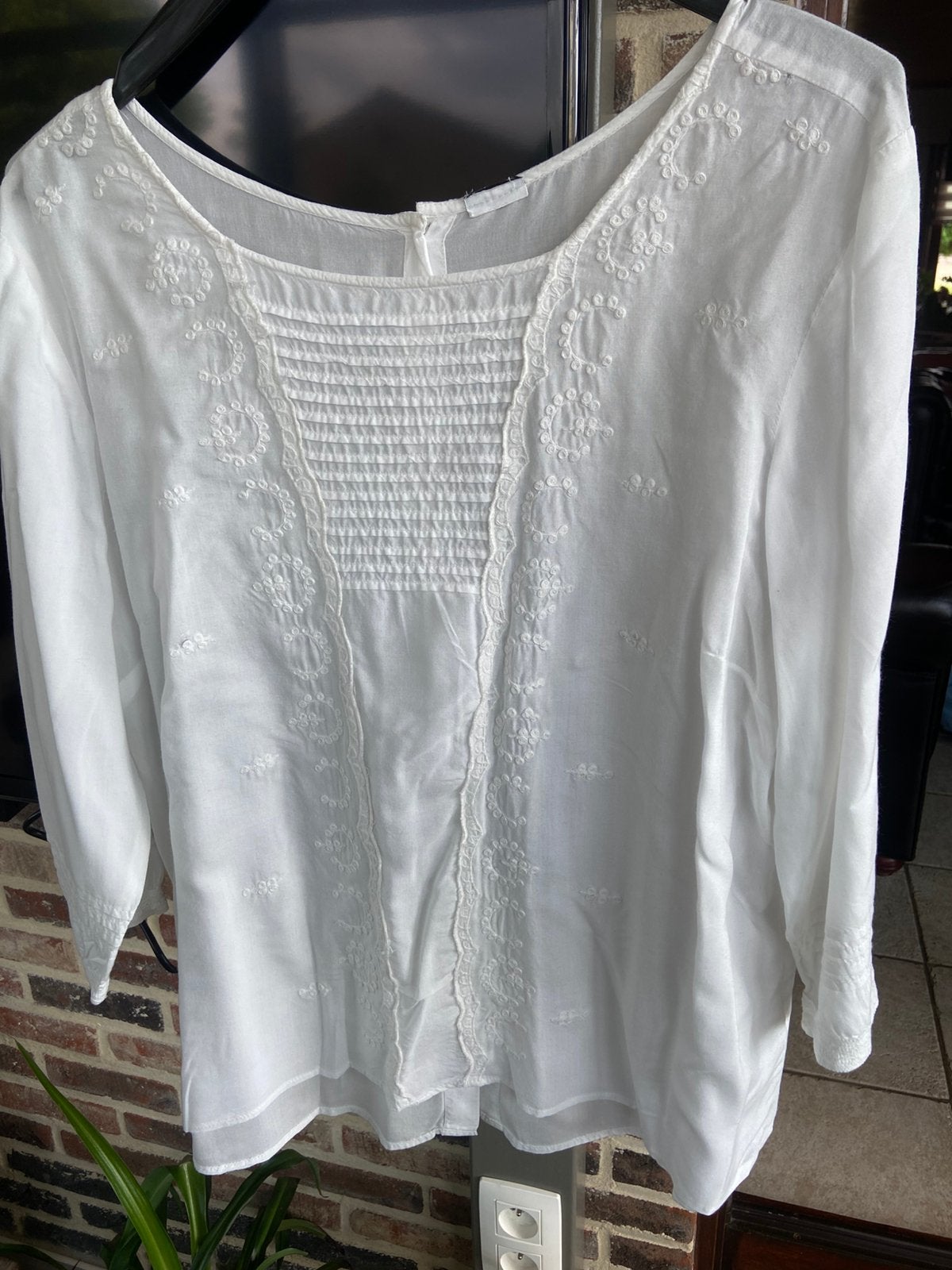 Mooi bloesje, Kleding | Dames, Topjes, Ophalen of Verzenden, Zo goed als nieuw, Maat 42/44 (L)