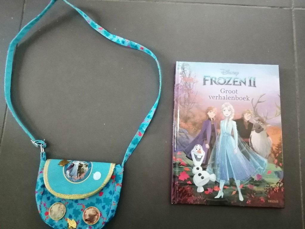 Nieuwe handtas + boek FROZEN, Enlèvement ou Envoi, Neuf