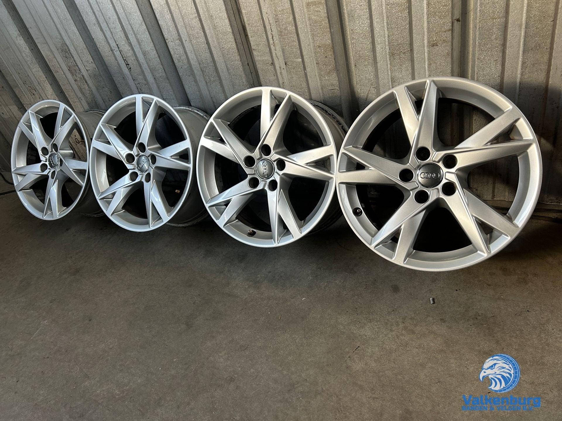 Originele Audi 17 inch velgen 5x112, Autos : Pièces & Accessoires, Véhicule de tourisme, -, 17 pouces, Utilisé