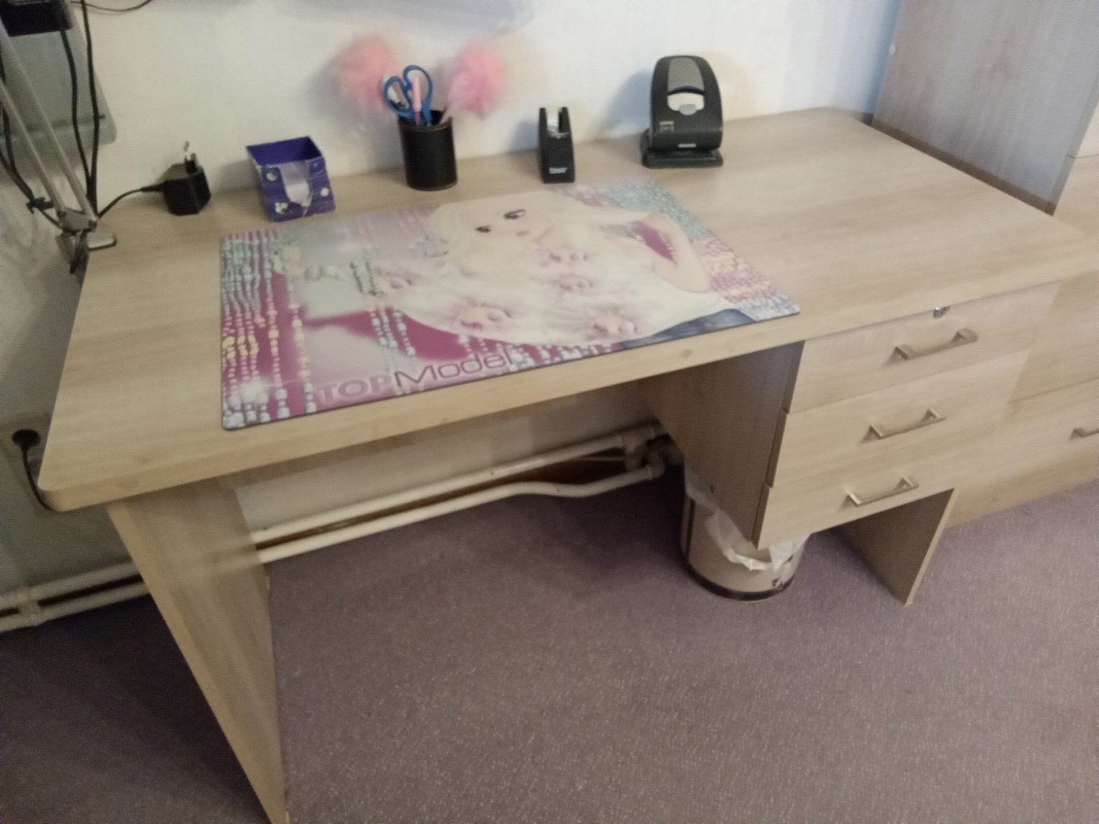 magnifique bureau tout nouveau, Autres marques, Classique, Enlèvement, Beige