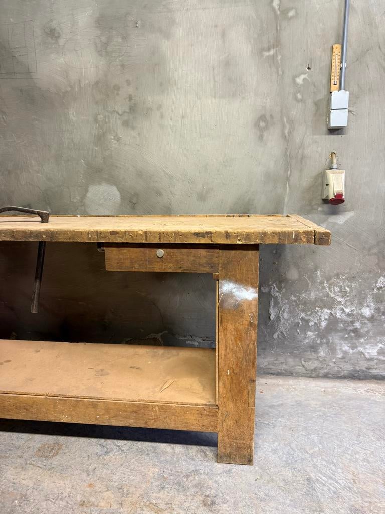 Vintage werkbank, Ophalen