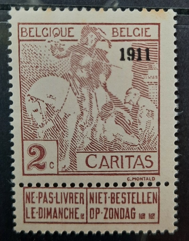 1911 - OBP 94** - Côte 1500€ - 2 Scans, Ophalen of Verzenden, Zonder stempel, Postfris, Postfris
