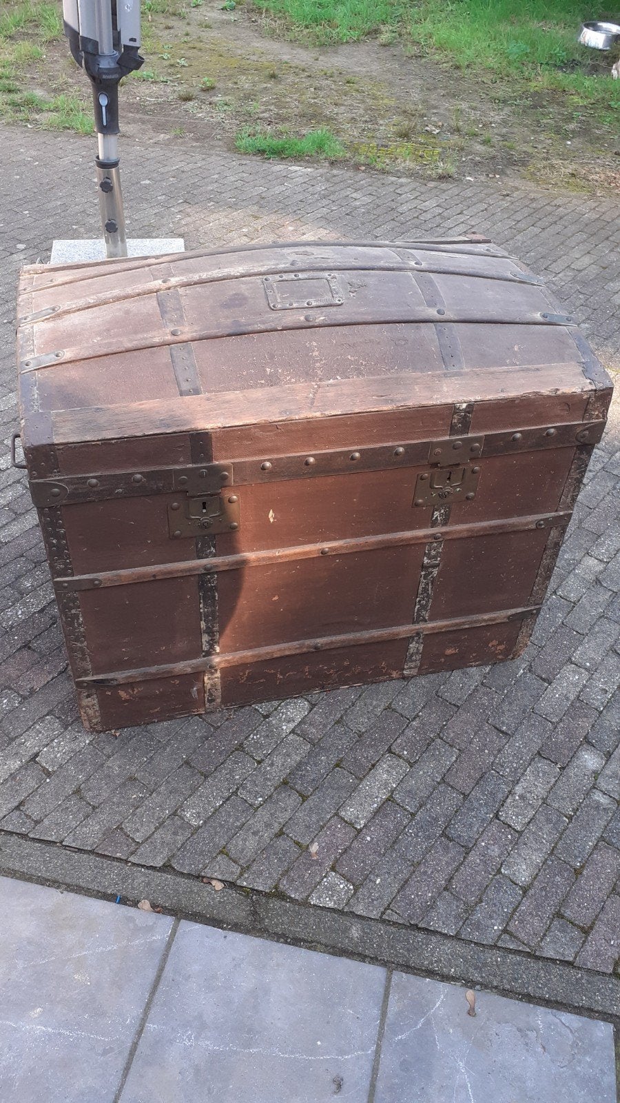 oude koffer,5euro, Enlèvement