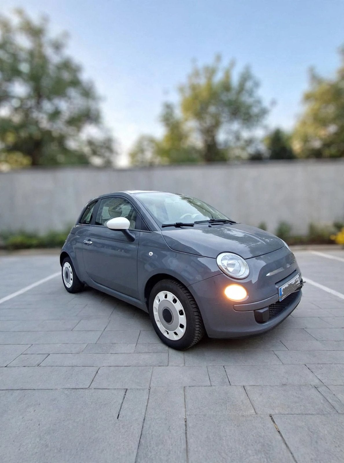 FIAT 500 , TOP onderhouden, Auto's, Euro 5, Handgeschakeld, Grijs, Particulier