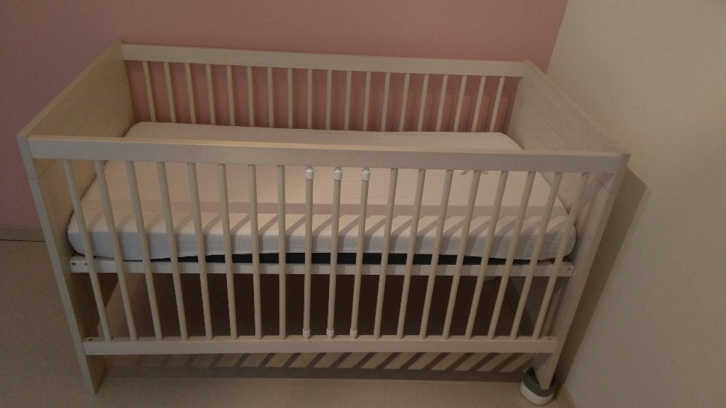 Paidi Mees kinderbed + peuterbed + volwassen bed 90x200, Ophalen, 85 tot 100 cm, Zo goed als nieuw, Lattenbodem