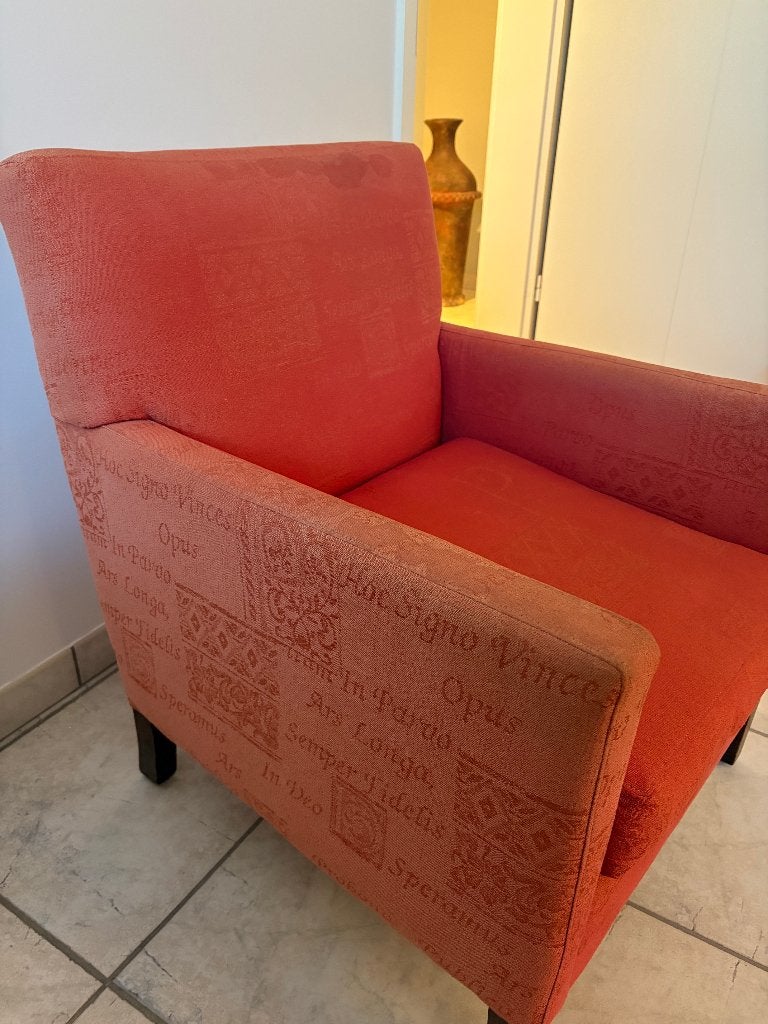 vintage bijzet zetel, Antiek en Kunst, Ophalen