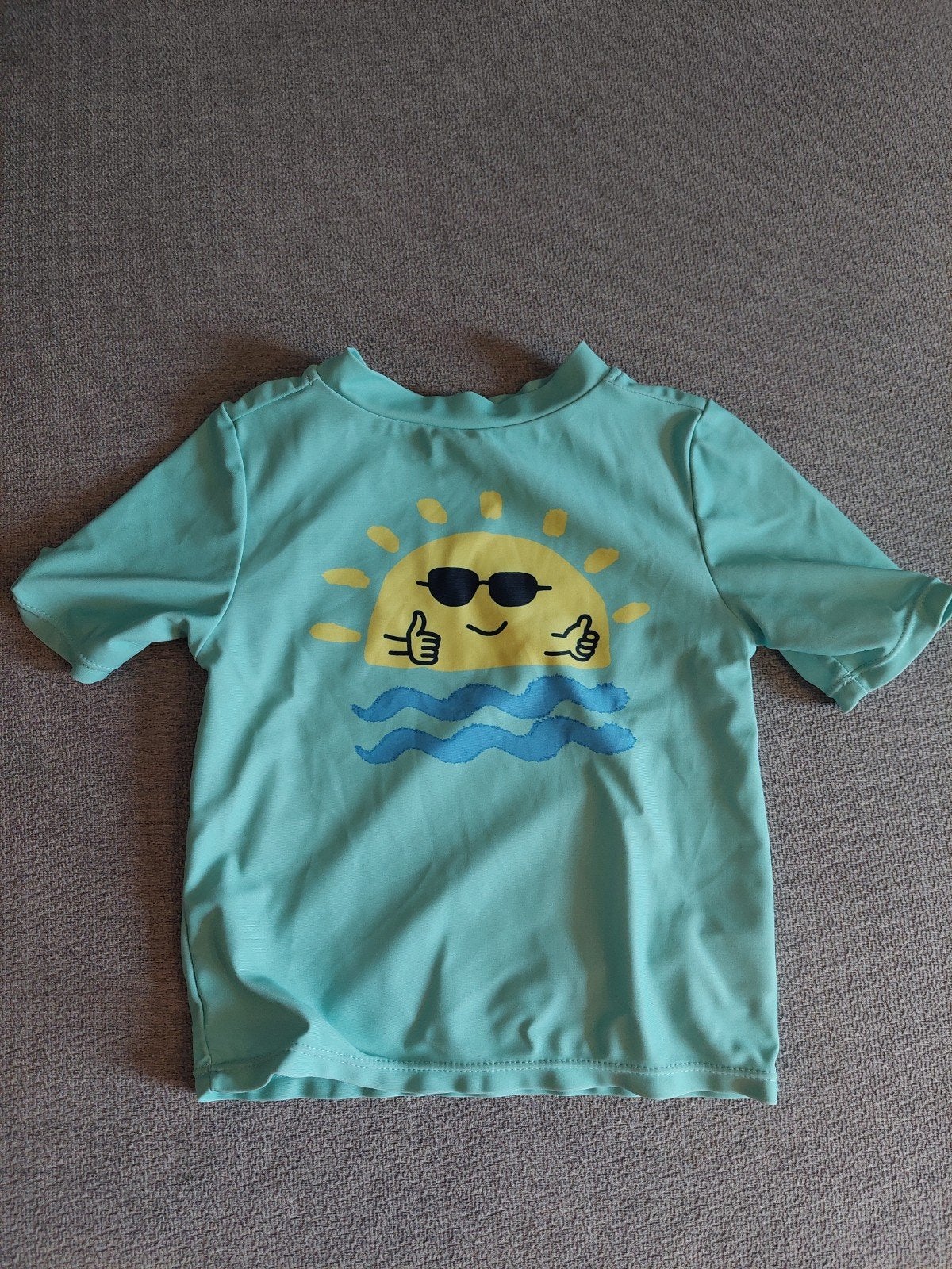 Zwemshirt maat 98, Kidz Nation, Kinderen en Baby's, Kinderkleding | Kinder-zwemkleding, Ophalen, Gebruikt, Maat 98, UV-zwemkleding