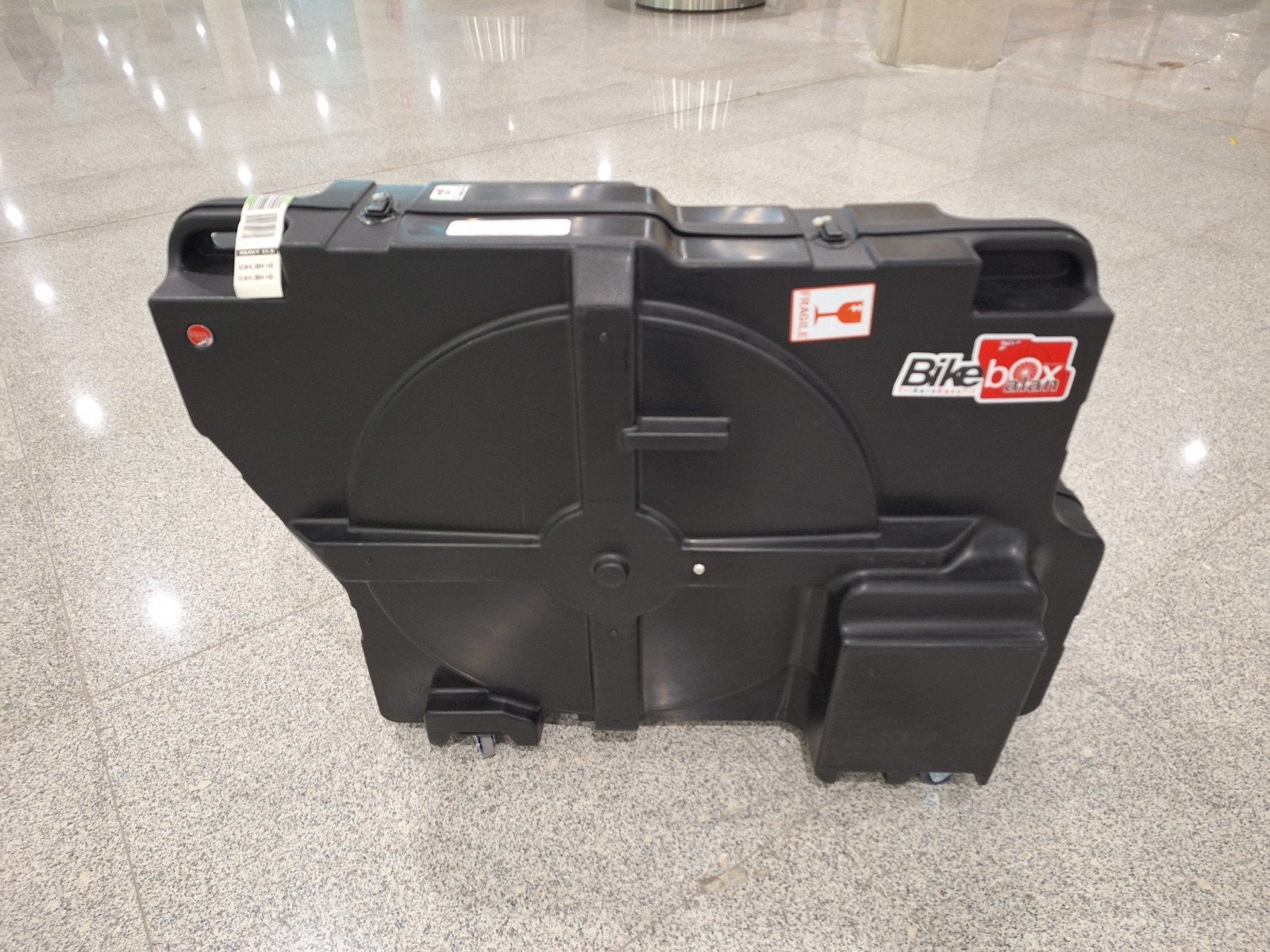 Te huur: Alan Bike Box – Aero Easyfit (fietsreiskoffer), Ophalen