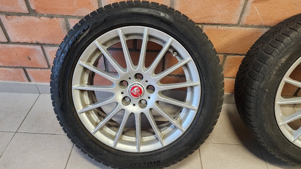 Originele 17" Jaguar XE Winterset | TPMS | ook Volvo/Ford, Ophalen, Gebruikt, Banden en Velgen, 17 inch