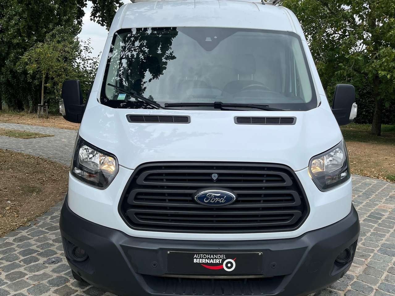 Ford Transit (alle) 2.0 TDCi L2H2/1eignr/Camera/Airco/Hands, Auto's, Zwart, 0 kg, 185 g/km, Bedrijf