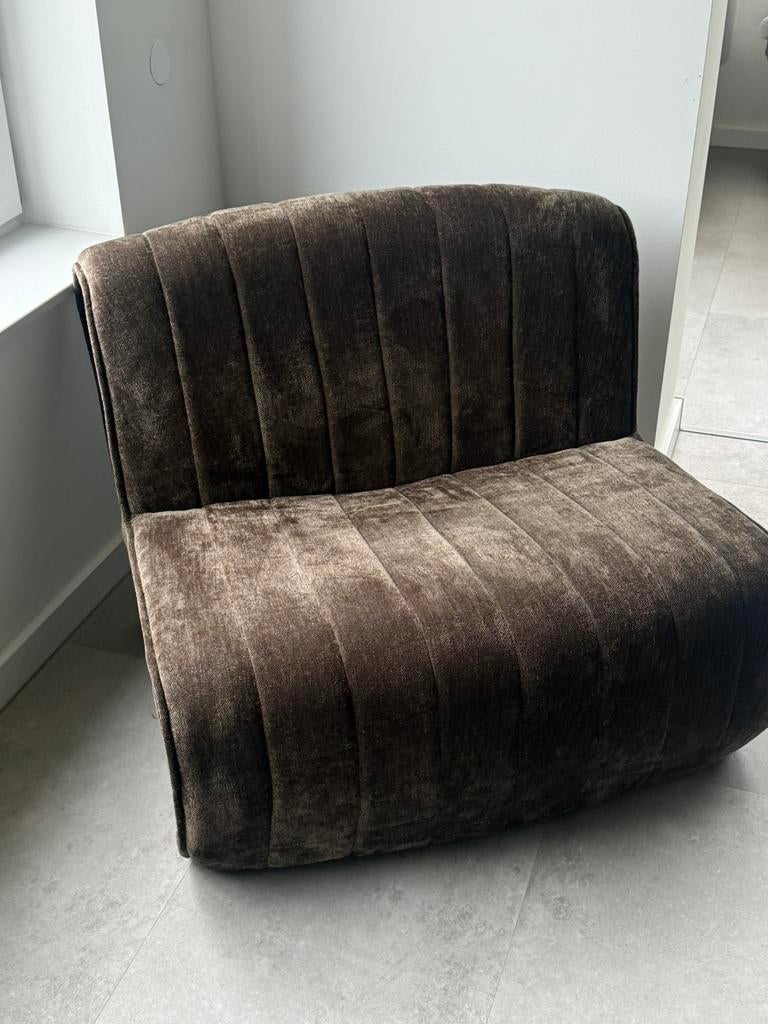 fauteuil velvet, Ophalen, Zo goed als nieuw