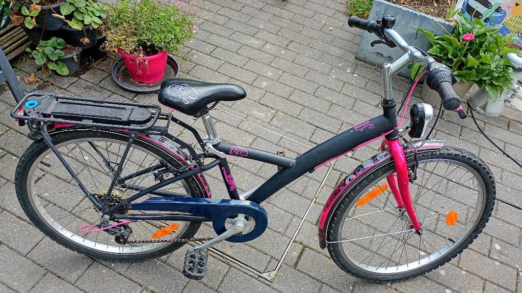 Meisjes Fiets 24 inch, Vélos & Vélomoteurs, Enlèvement, Utilisé, 24 pouces