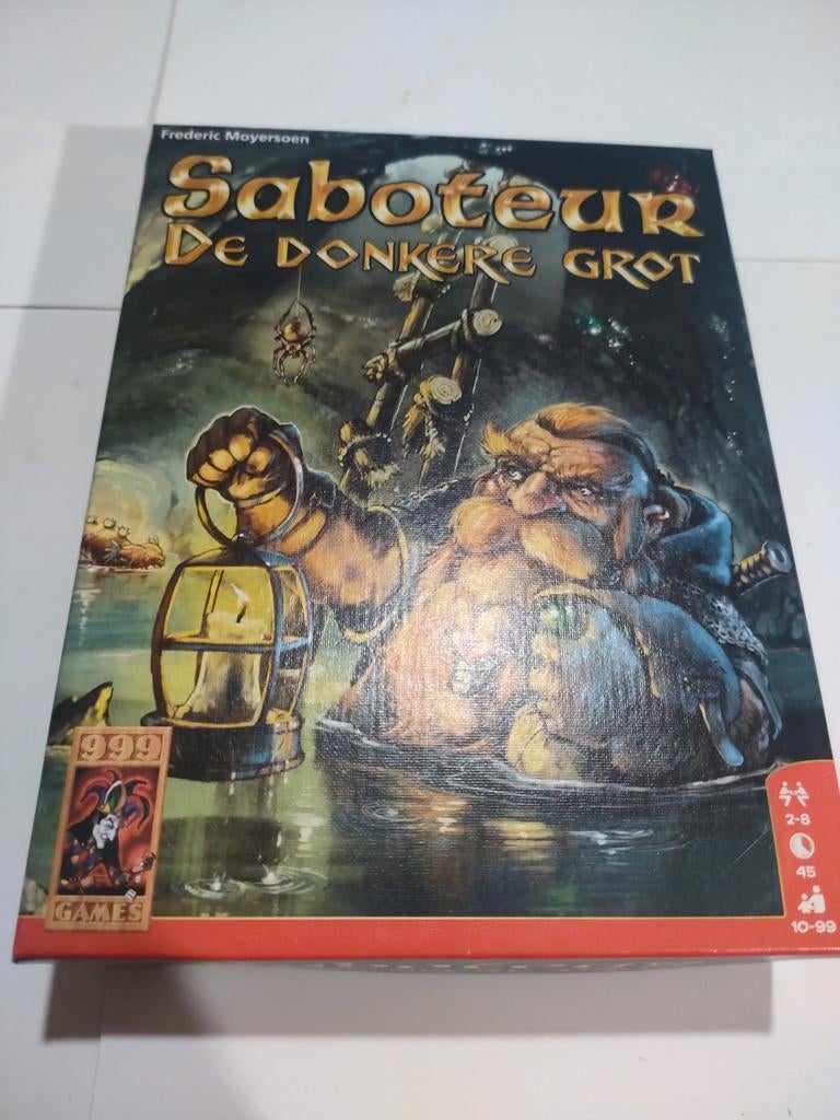 Saboteur De donkere grot. Als nieuw en volledig, Hobby en Vrije tijd, Verzenden