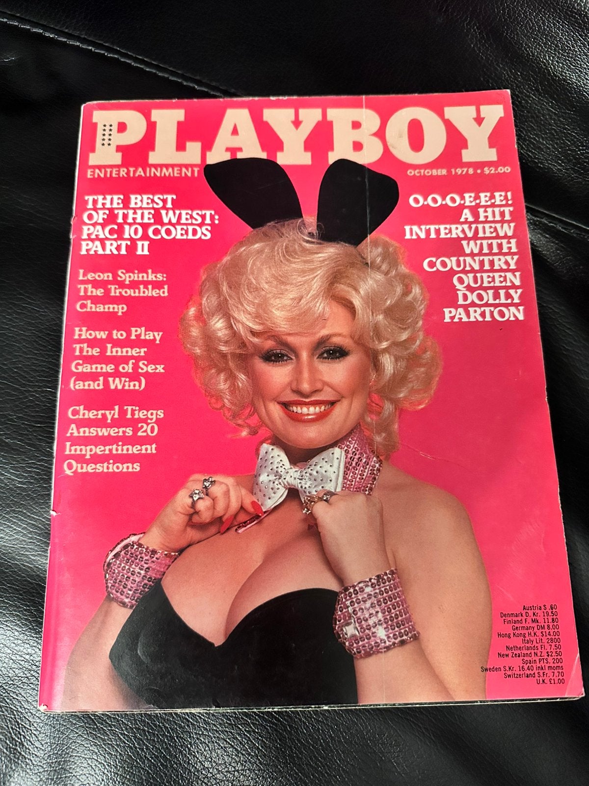 Playboy met Dolly Parton, Verzamelen, Ophalen
