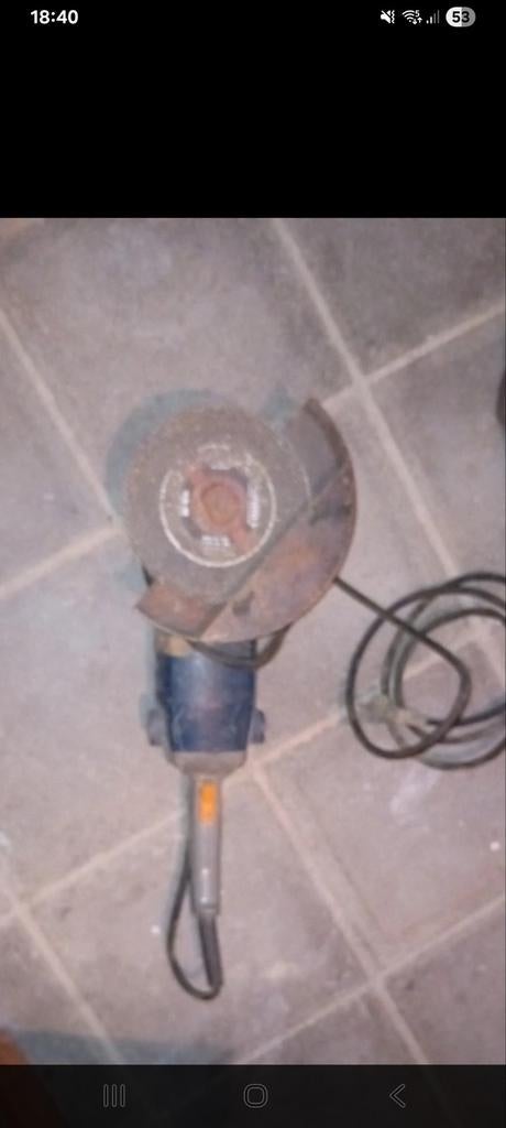 Disqueuse aeg, Enlèvement, Utilisé, 1000 watts ou plus, Meuleuse d'angle