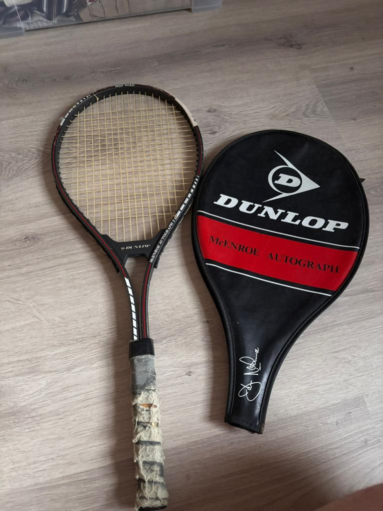 Raquette de tennis, Enlèvement, Utilisé, Raquette, Dunlop