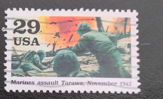 USA 1993 - Wereldoorlog II - 1943, Postzegels en Munten, Verzenden, Gestempeld, Noord-Amerika