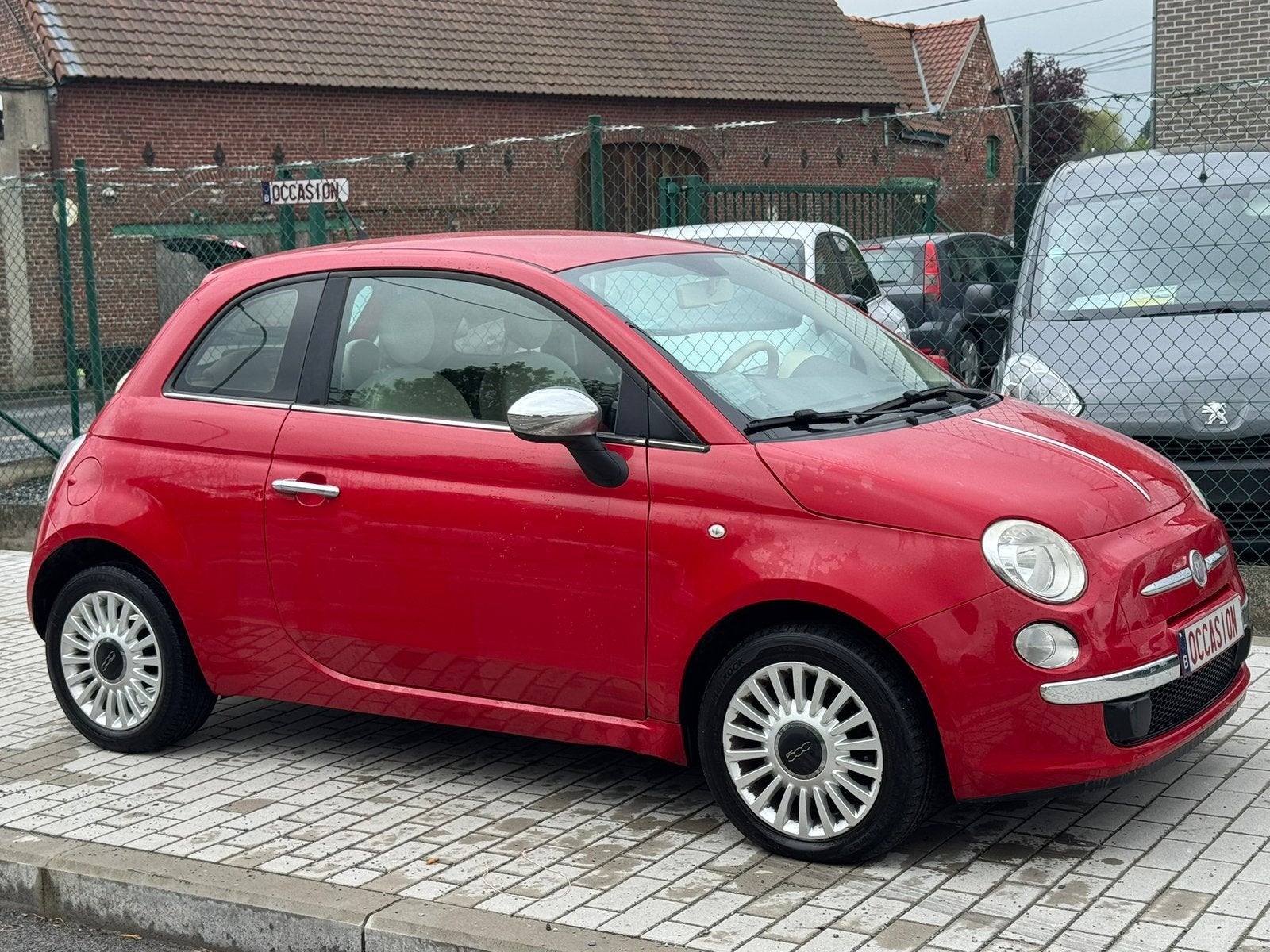 Fiat 500, 1242 cm³, Achat, Beige, Entreprise