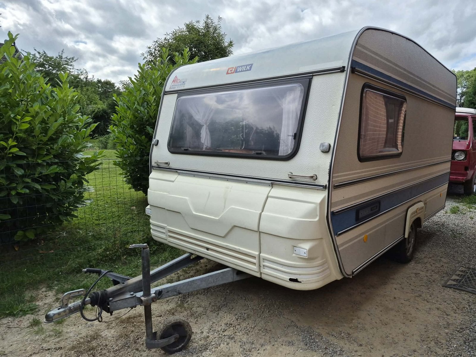 Ci Wilk luxe caravan -750 kg, Caravans en Kamperen, Caravans, Particulier, tot en met 2, 500 - 750 kg, Wilk, Ophalen