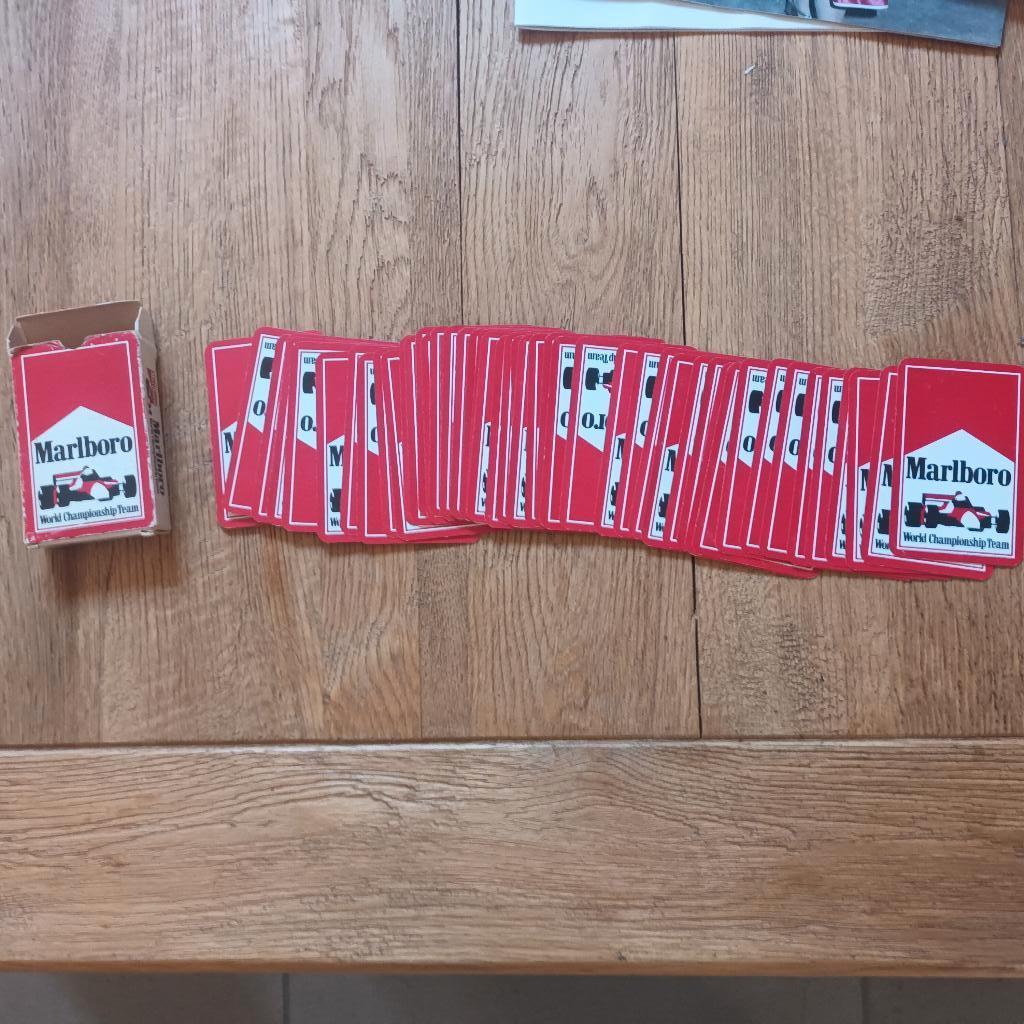 Compleet vintage Marlboro-kaartspel, Verzamelen, Ophalen of Verzenden, Gebruikt