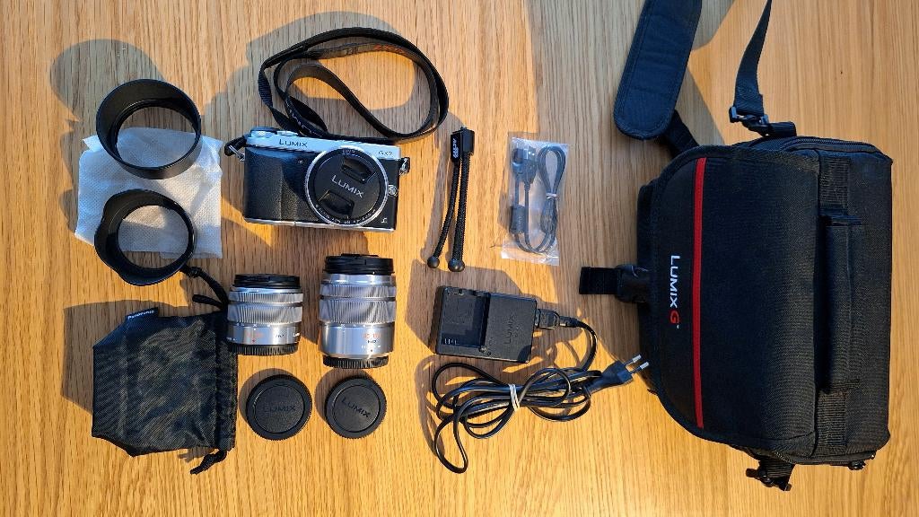 Panasonic lumix Gx7 complete set, Spiegelreflex, Ophalen of Verzenden, Zo goed als nieuw, 16 Megapixel