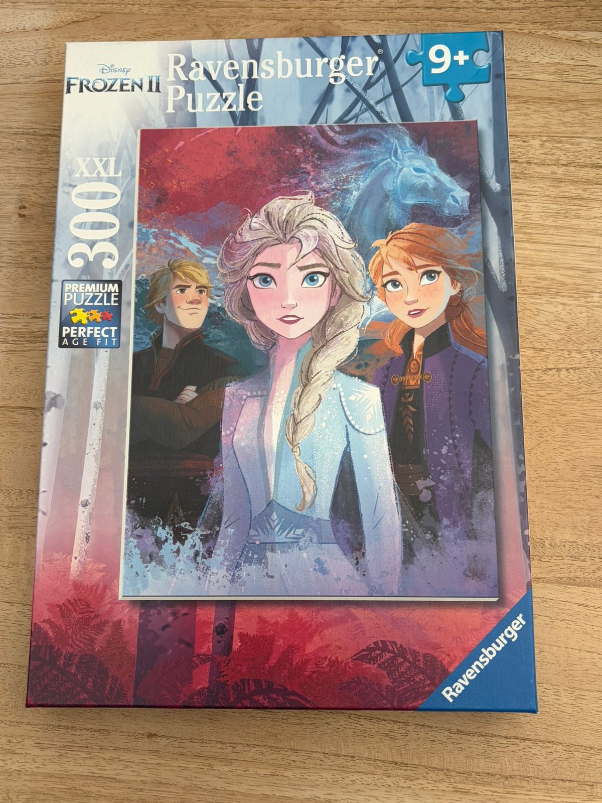 Puzzel - Ravensburger - 300 stukken - Frozen II, Ophalen of Verzenden, Meer dan 50 stukjes, Zo goed als nieuw, 6 jaar of ouder