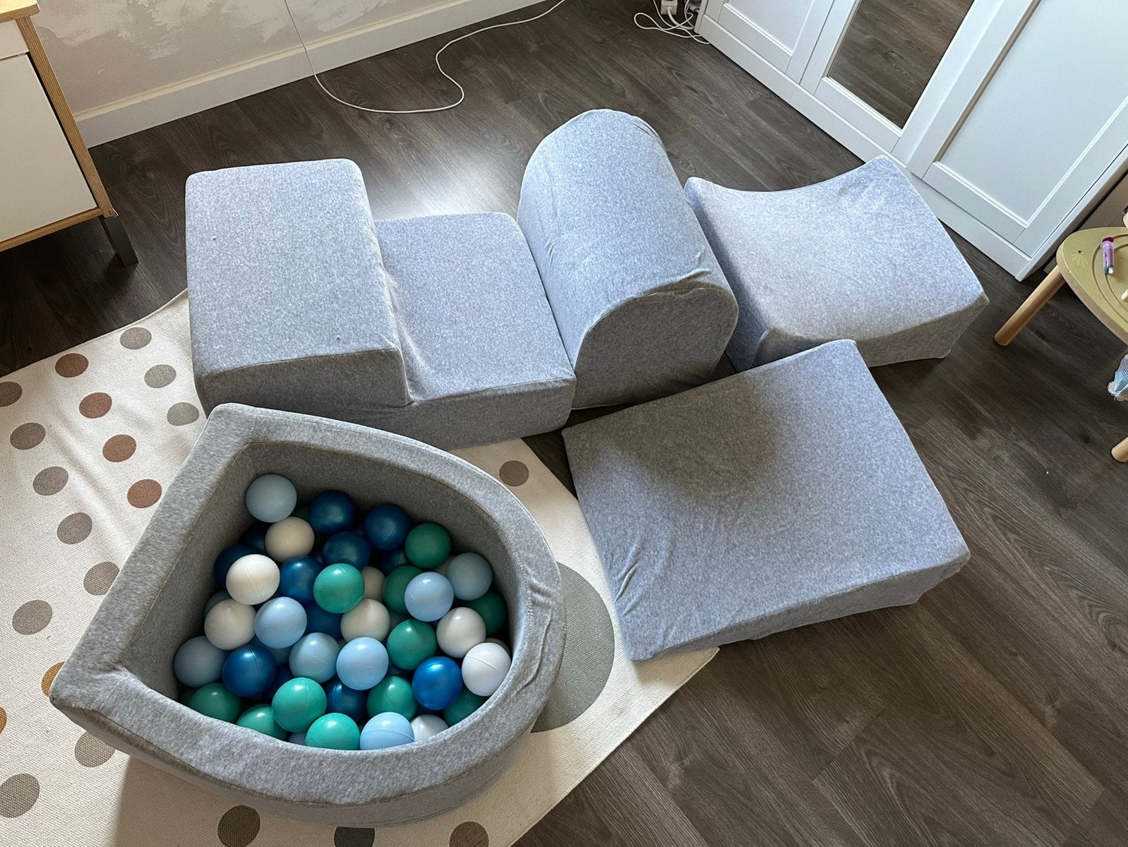 Meow baby speelset met ballenbad, Kinderen en Baby's, Speelgoed | Babyspeelgoed, Ophalen, Zo goed als nieuw, Babygym