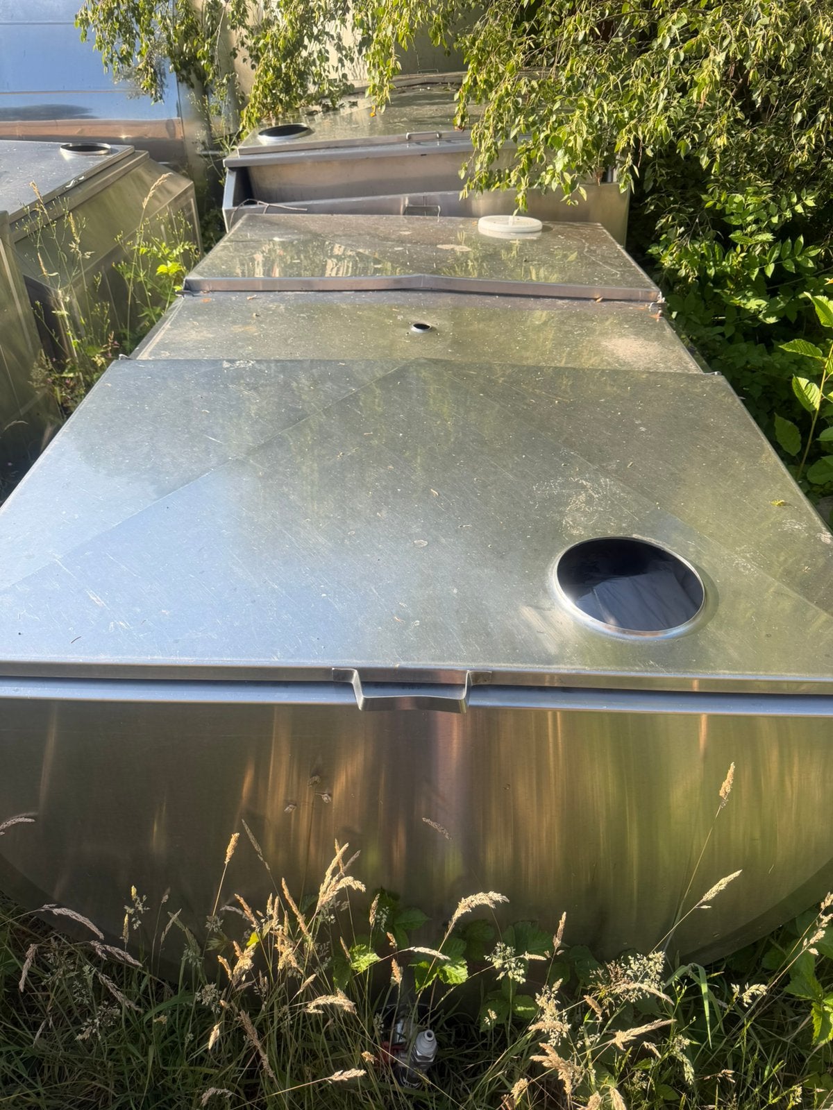 Cuve en inox 9 en tout, Jardin & Terrasse, Étangs, Enlèvement, Comme neuf