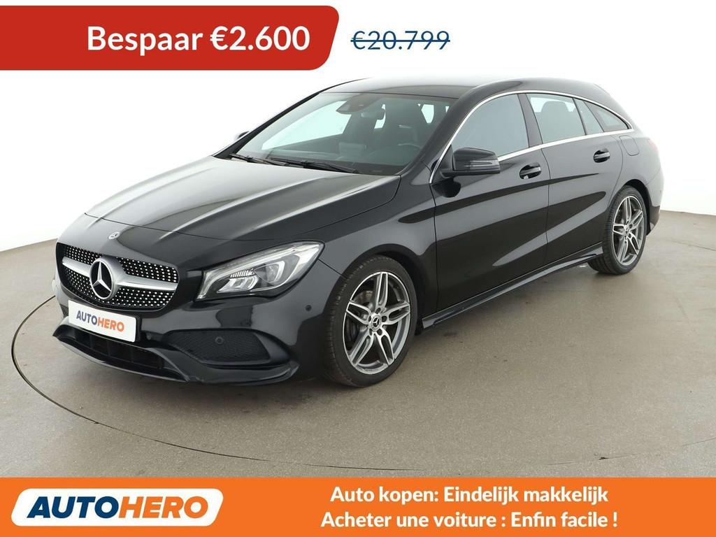 Mercedes-Benz CLA-Klasse 200 CLA 200 Shooting Brake AMG Line, Auto's, Mercedes-Benz, CLA, Gebruikt, Zwart, Zwart